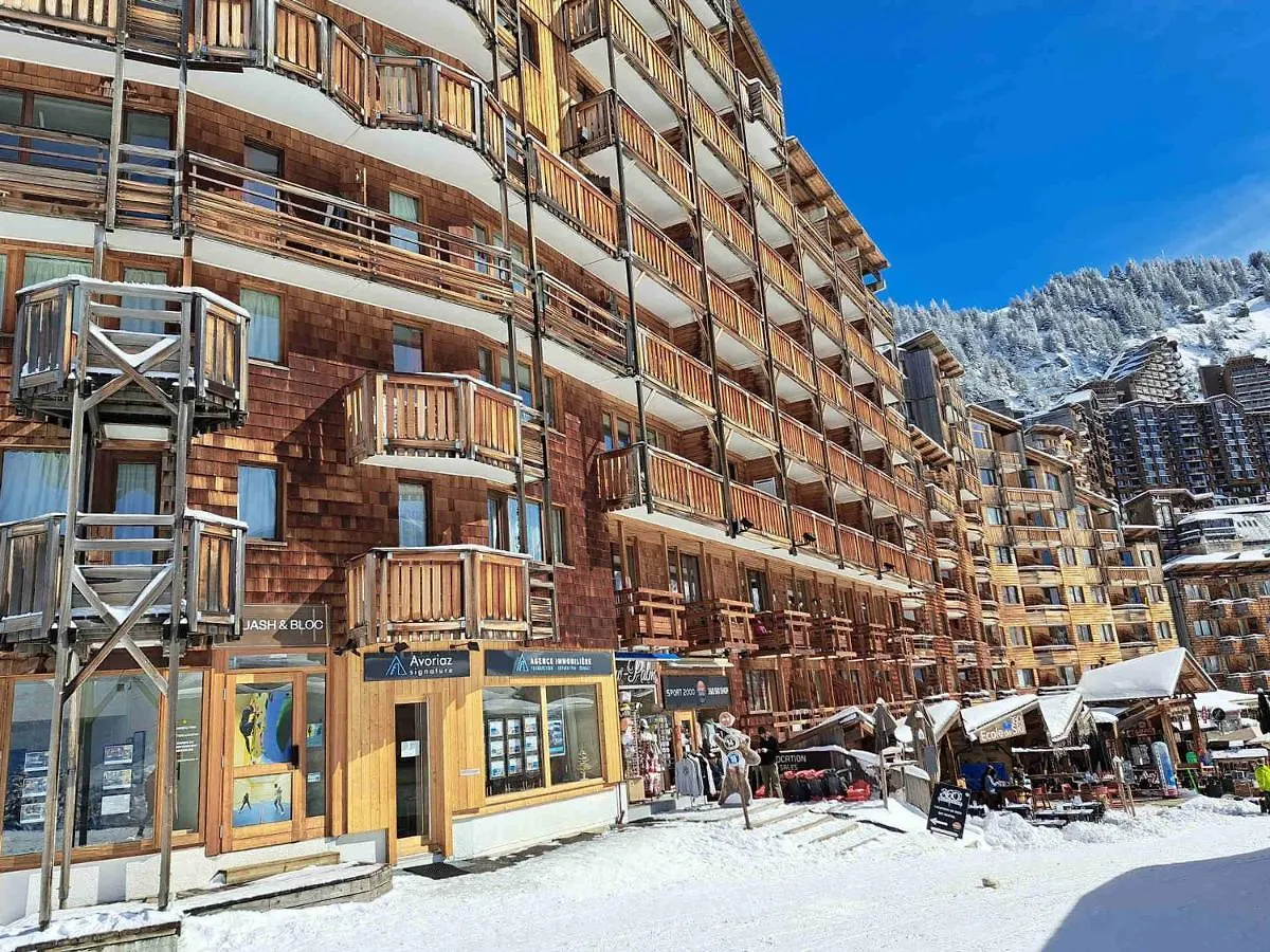 Charmant 2 Pieces Cabine Pour 6 Personnes Au Centre D'Avoriaz Avec Balcon Sud Et Acces Direct Aux Pistes - Fr-1-314-212 Morzine Apartmán